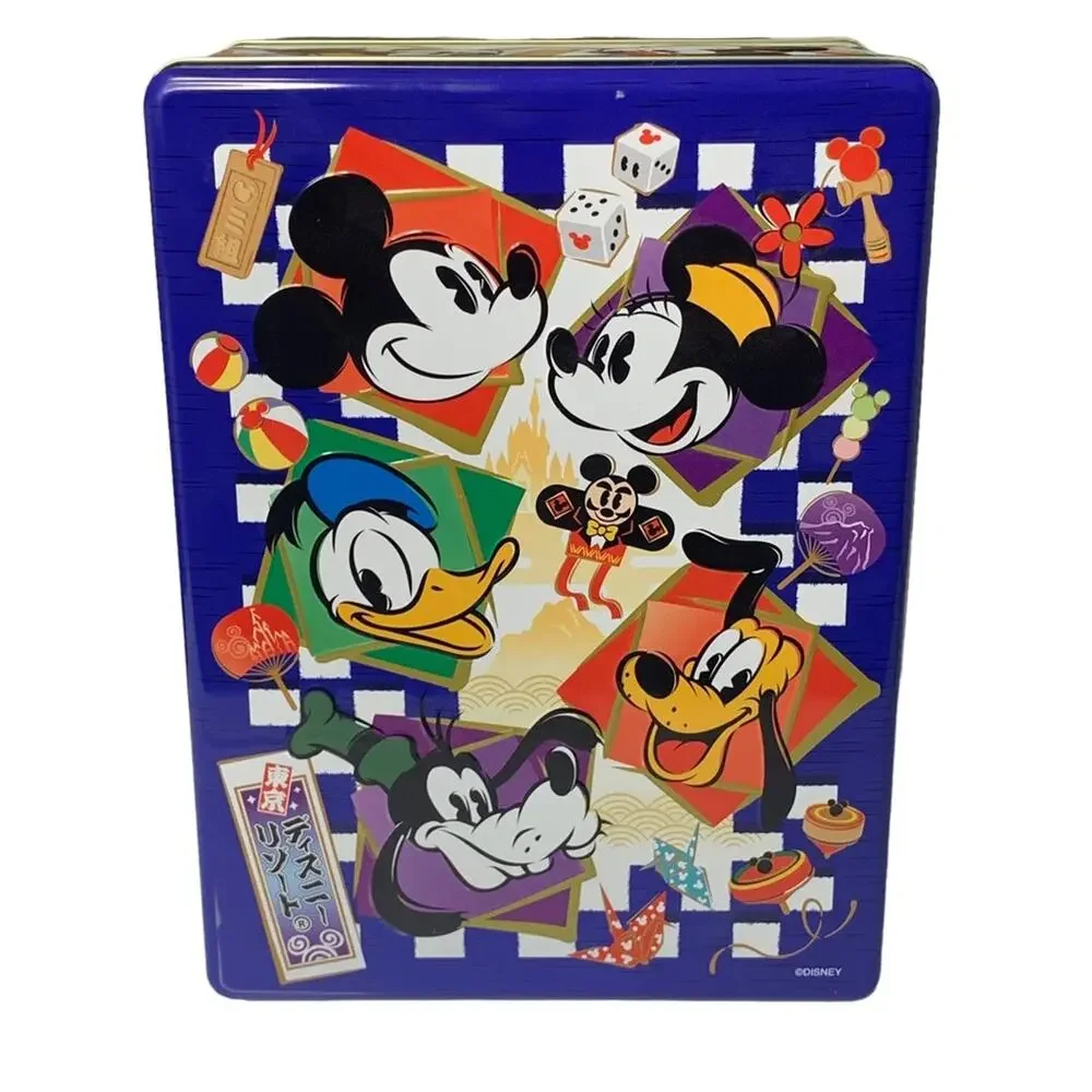 Tokio Disney Resort Canister Rectangular Disney Characters Graphics
